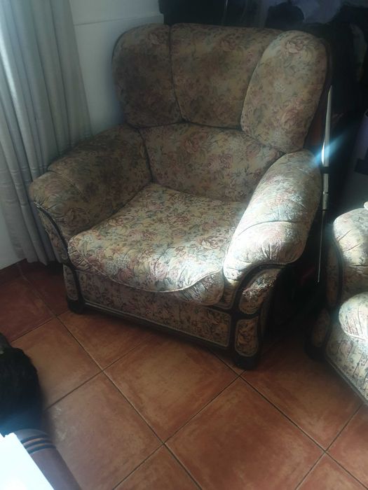 Conjunto Sofá Madeira