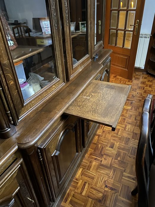 Sala de jantar toda em carvalho françês