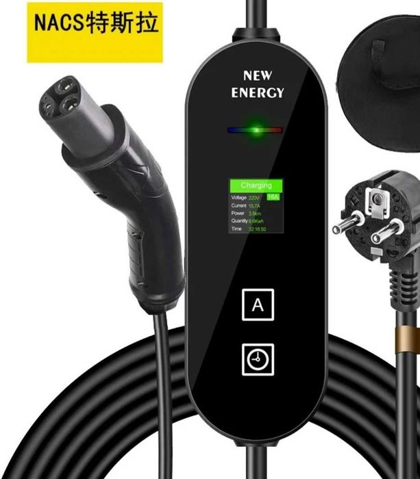 Тесла -3.5КВ 16А -7 КВ 32А- 9.6КВ 40А Зарядка- зарядний пристрій Tesla