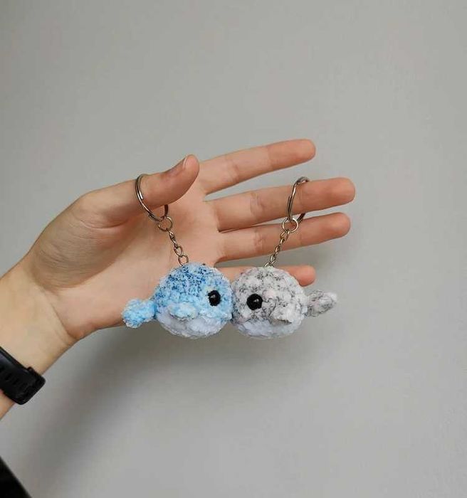 Conjunto de "Baby Whale" em Crochet | Amigurumi