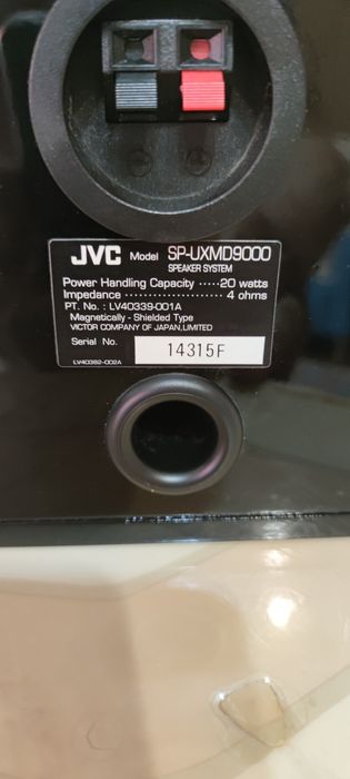Kolumny JVC UXD9000