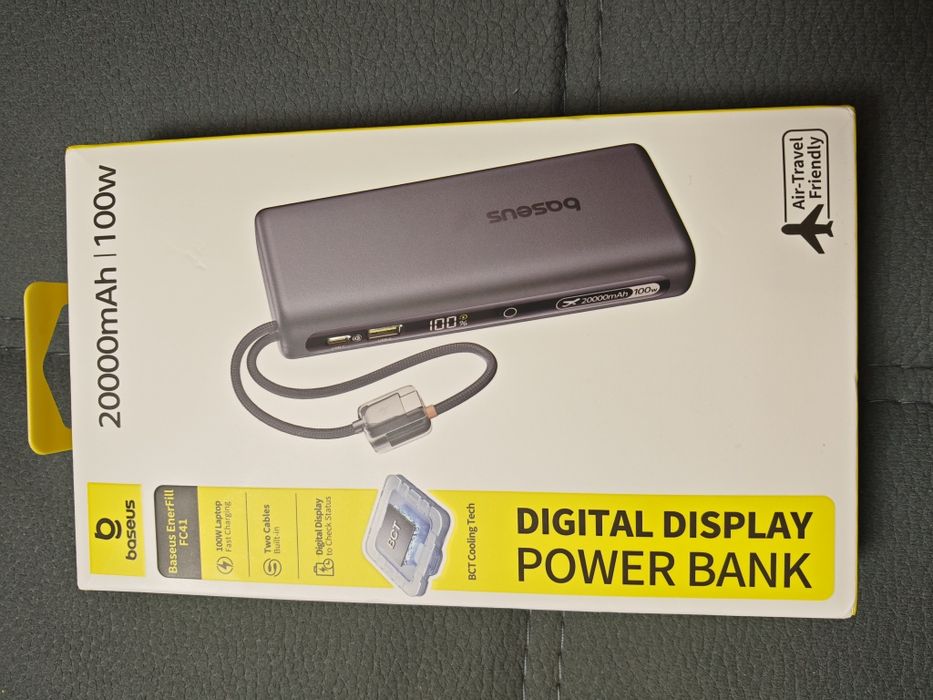 Baseus  EnerFill FC41 - 20000mAh 100W Power Bank