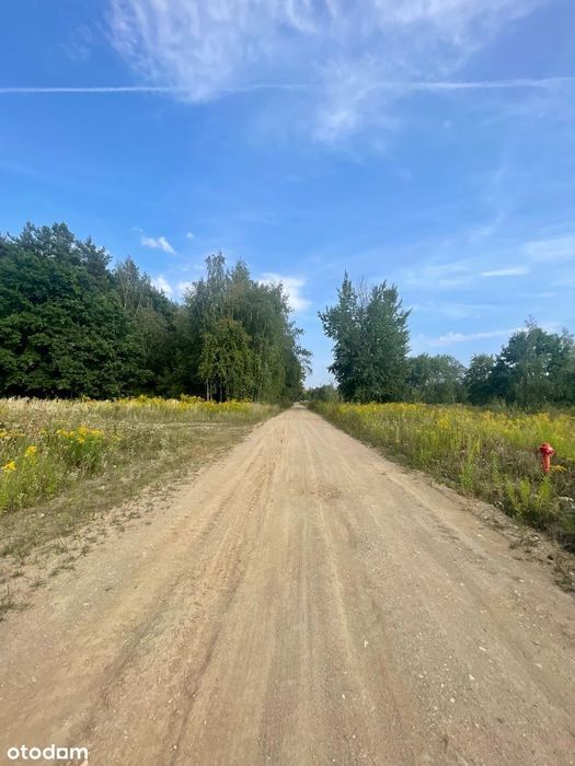 Bezpośrednio - sielska działka nad stawem koło lasu - 26km od Warszawy