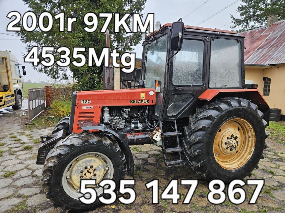 Belarus 920 4x4 97KM klima 2001 wersja exportowa