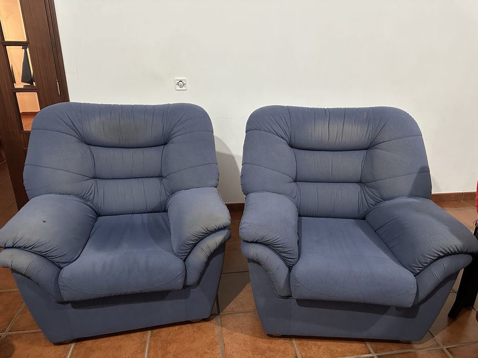 Sofá usado aceitável