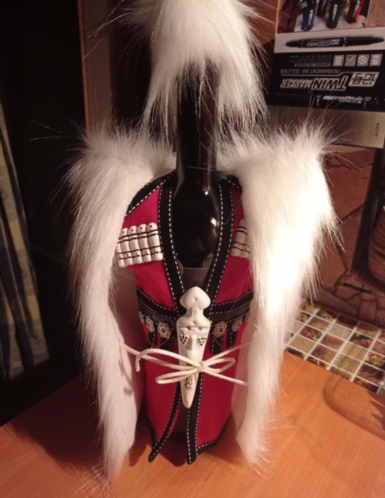 Сувенірний чохол на пляшку