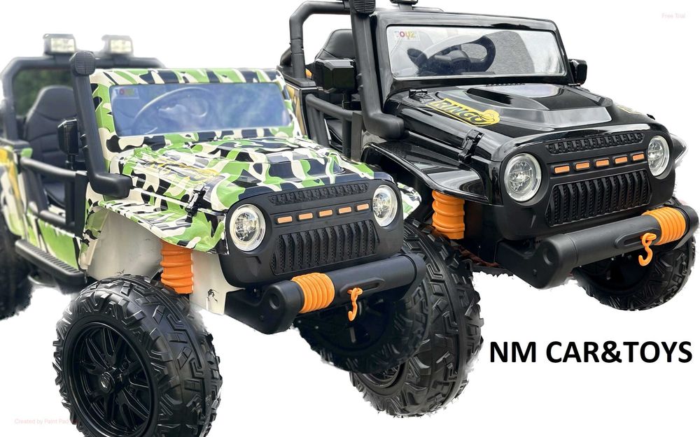 Udźwig 100Kg Auto samochód na akumulator 24V 4x4 800W Mocy lakierowane