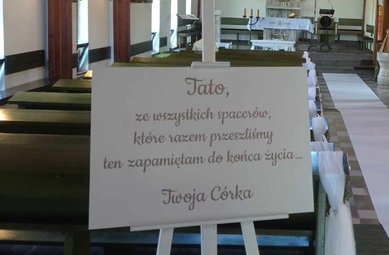 Tablica okolicznościowa  Tato