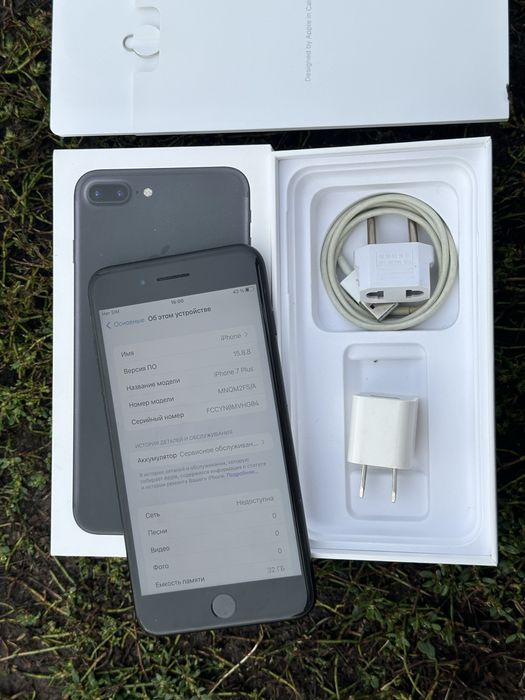 IPhone 7+plus 32gb/збережений/неверлок