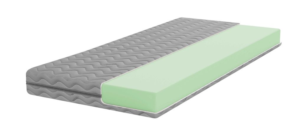 Materac b. twardy piana T35/50 POWER GREEN PUR H5 180x200 21cm SZARY