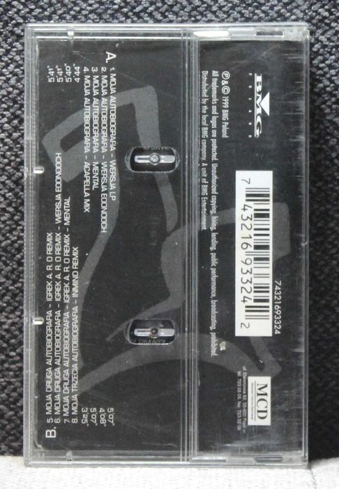 Liroy - "Moja autobiografia" kaseta magnetofonowa