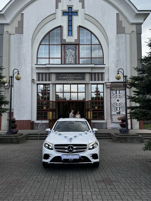 Auto do ślubu Mercedes GLC AMG