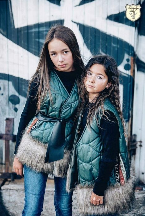 Kamizelka Kids by Voga zielona