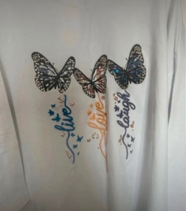 bluzka z rękawem 3/4