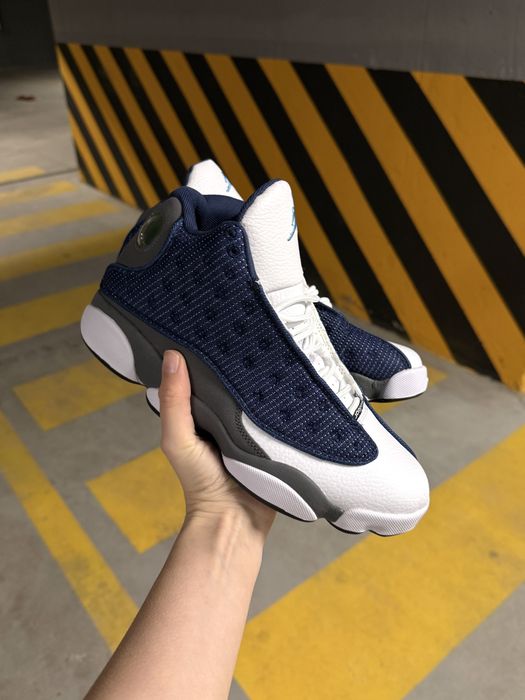 Чоловічі кросівки Nike Air Jordan 13 Retro Blue Flint найк аір джордан
