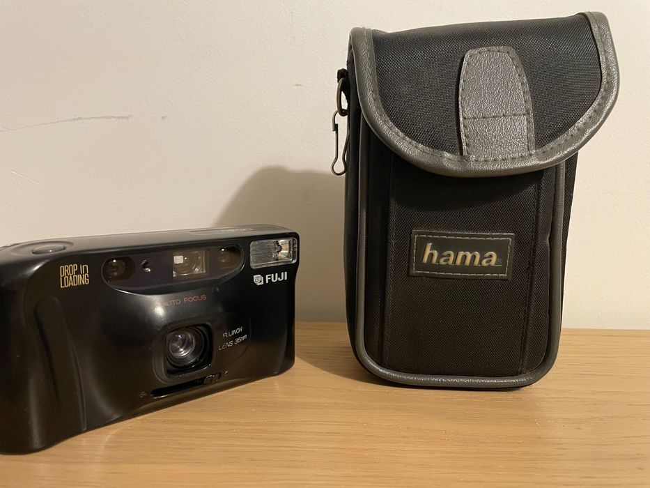 Aparat analogowy Fuji Drop in Loading – Fujinon 35mm, autofocus