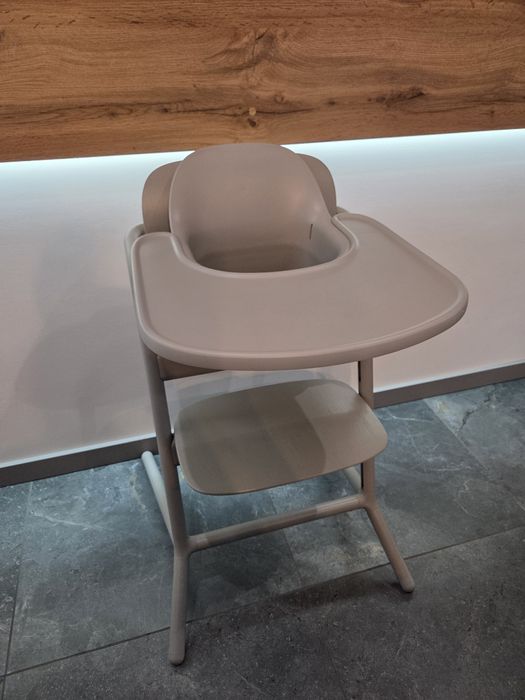 Cybex Lemo suede grey стільчик для годування 4 в 1