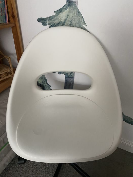 Krzesło biało-czarne loberget Ikea