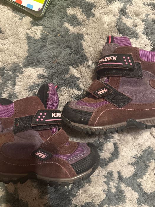 Черевики теплі для дівчинки