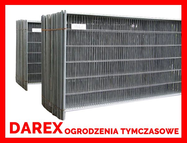 Panele Ażurowe Ocynkowane Ogrodzenia Tymczasowe Budowa 350x200 Przęsła