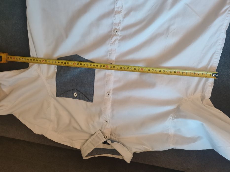 Biała a koszula Cropp XL