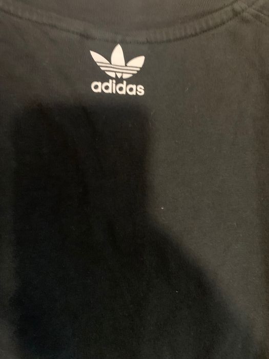 Adidas big trefoil xl black