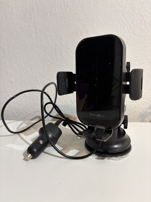 Samochodowy uchwyt na telefon z ładowaniem indukcyjnym (bezprzewodowym) marki Reinston