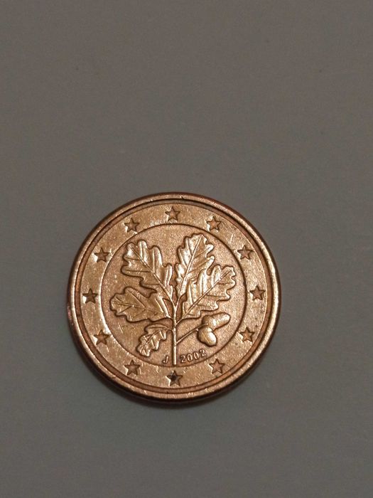 Moedas 1 cêntimo Alemanha 2002