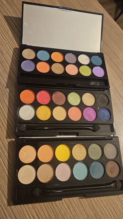 Paletka cieni, Sleek, 3 sztuki