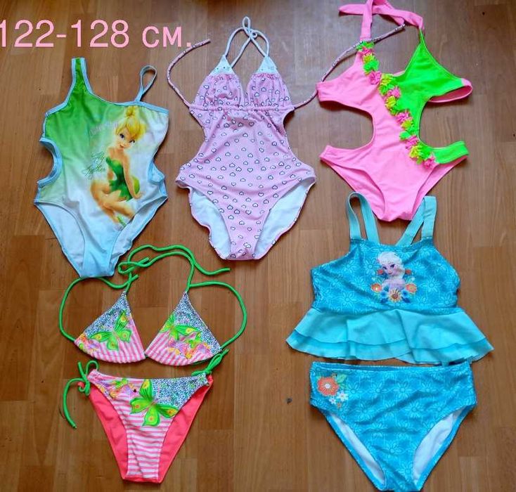 Купальник для девочки 6 мес.-10 лет.