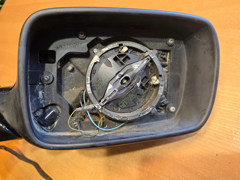 BMW 7 E65 E66 Lusterko Zewnętrzne Prawe Obudowa Blask Sapphire 475/9