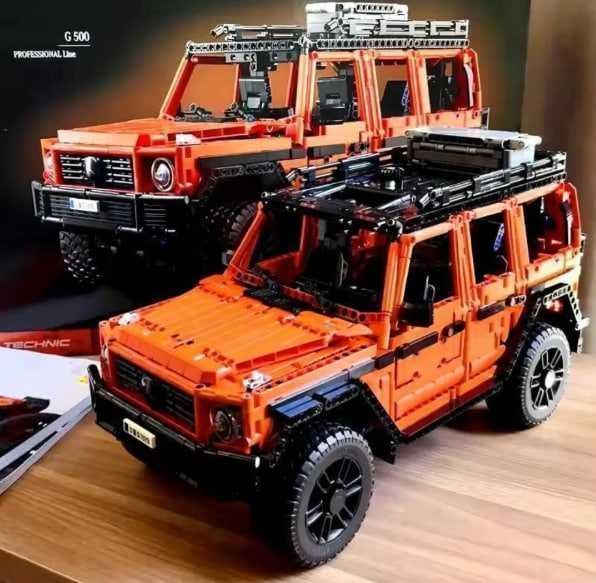 ‼️КОЛЬОРОВА КОРОБКА‼️Mercedes G-500 2891 Конструктор як Лего(Код 1025)