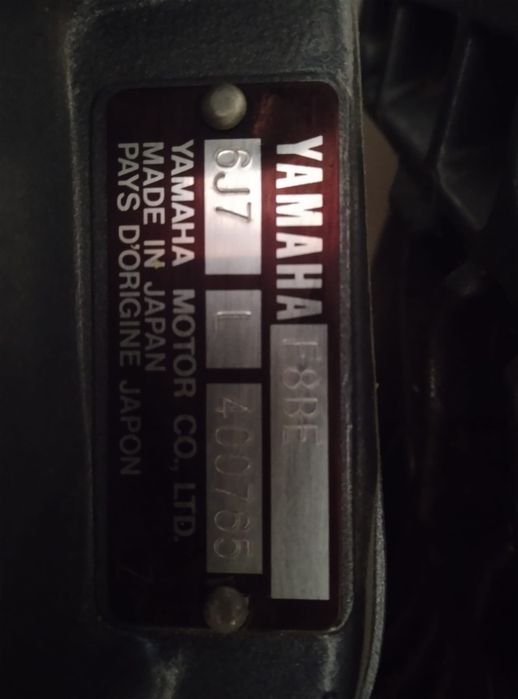 Silnik  Zaburtowy  Yamaha  8 Km