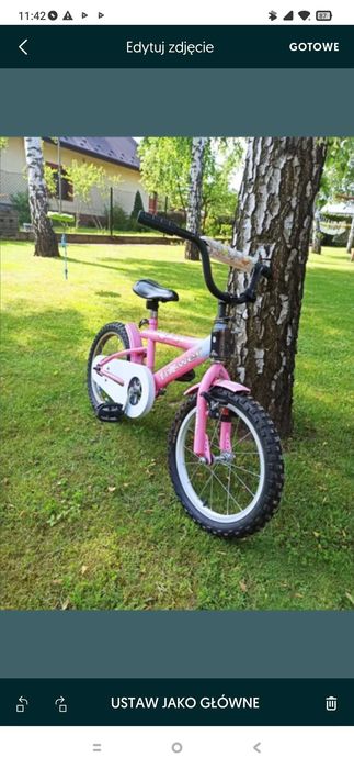 Rower dla dziewczynki 16 cali