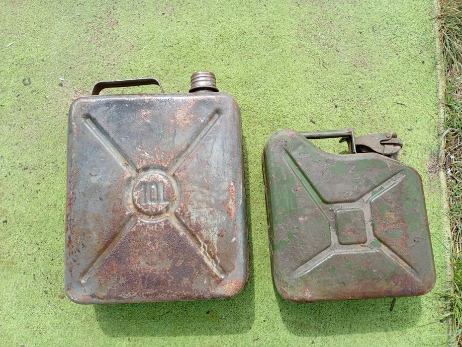 Kanistry metalowe 5L i 10L