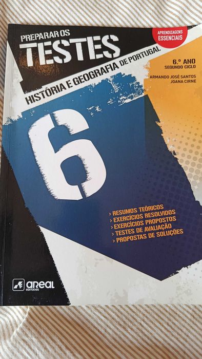 Livros Preparar os Testes Areal Editores 6.º Ano