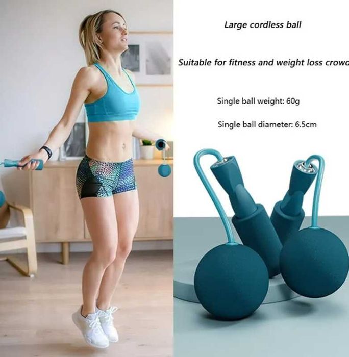 Бездротова скакалка Синя