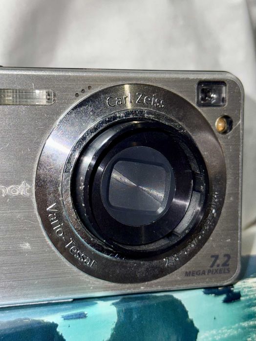 SONY CyberShot DSC-W110 7.2MP Aparat cyfrowy | Do naprawy / na części