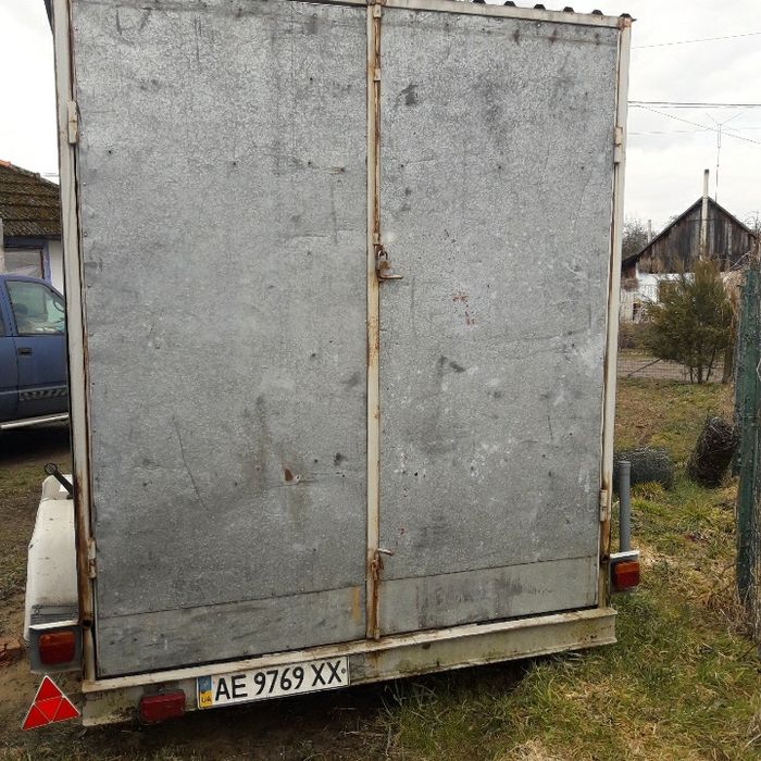 Прицеп легковой двухосный SAM DO 2T пр-во Польша лафет лавета причіп