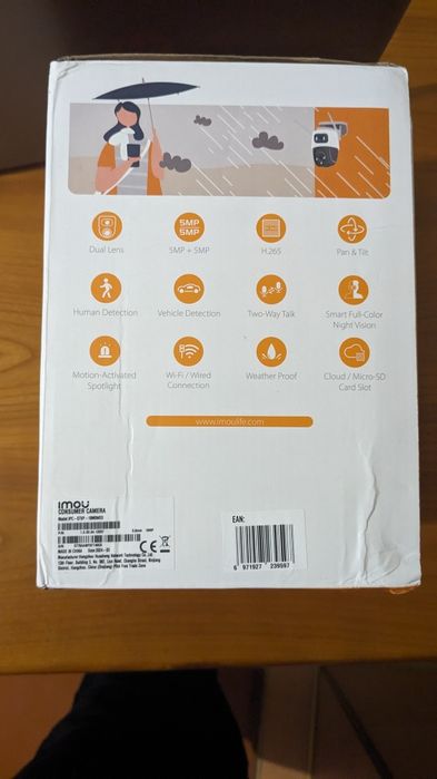 Камера відеоспостереження Imou cruiser 2 WiFi 10mp