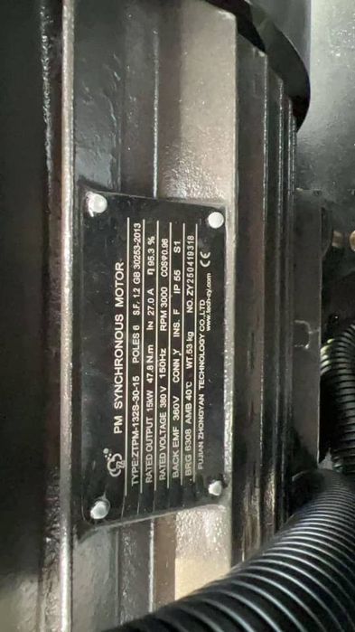 Kompresor Sprężarka śrubowa 15kw 16bar 20HP DO LASERA 3kW