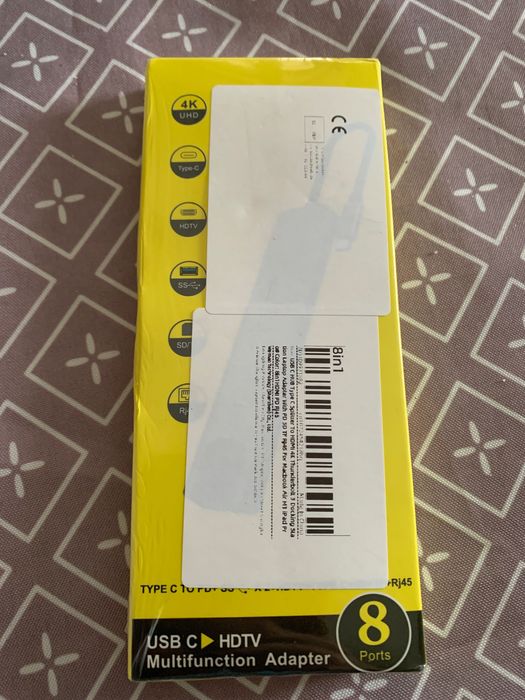 HUB 8 entradas (selado)novo