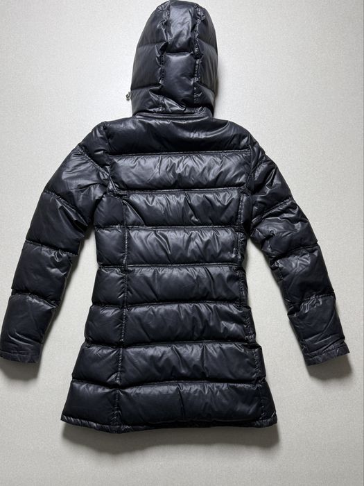 Kurtka puchowa czarna damska Adidas r. 36 logo Trefoil