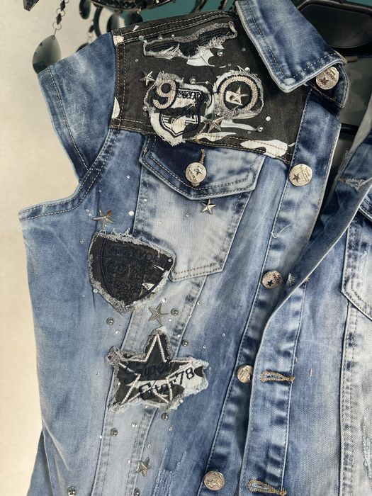 Kombinezon damski jeansowy Denim