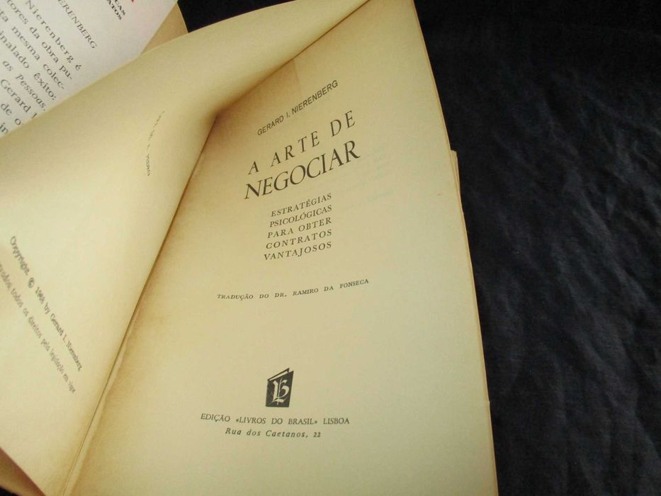 Livro A Arte de Negociar Gerard I. Nierenberg