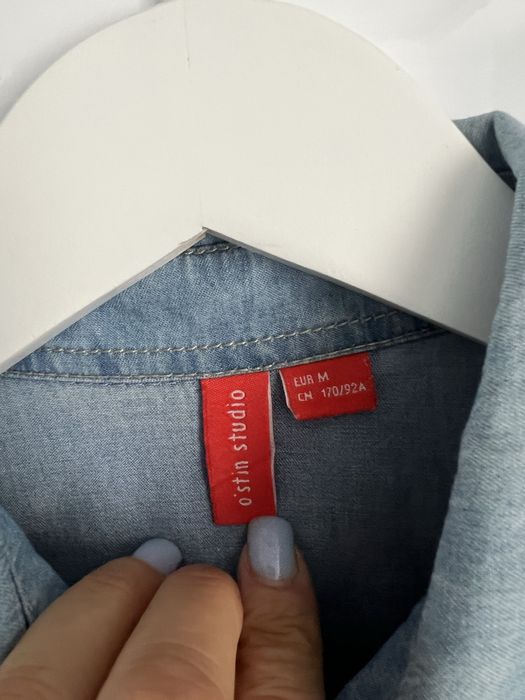 Сорочка джинсова