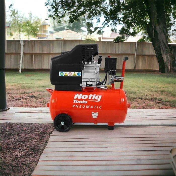 Масляный компрессор на 24 л 8 Б воздушный поршневой компресор масляний