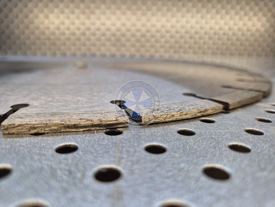 Tarcza Diamentrowa segmentowa do betonu granitu 400mm tarcza 400mm