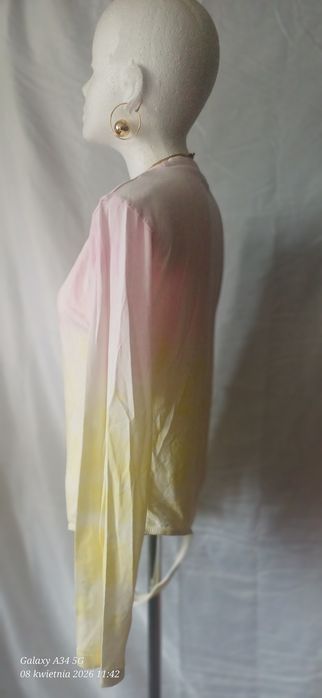 Body damskie L Missguided bawełniane tie dye długi rękaw