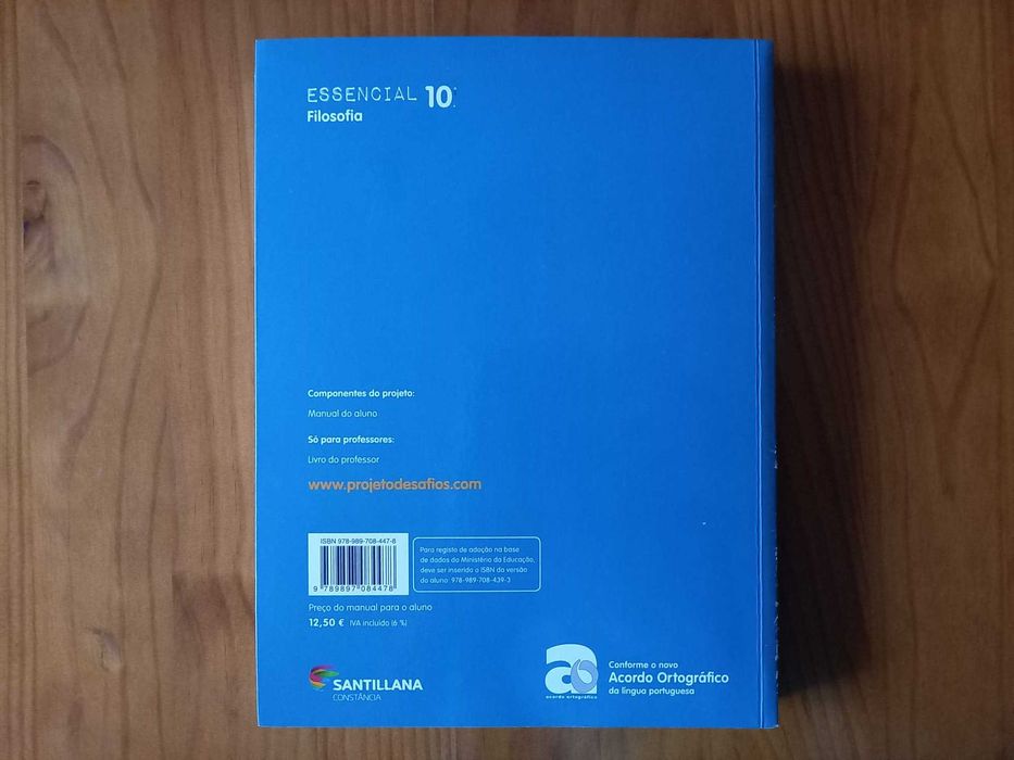 (COMO NOVO, PORTES GRÁTIS) Filosofia 10 Essencial: Livro do Professor